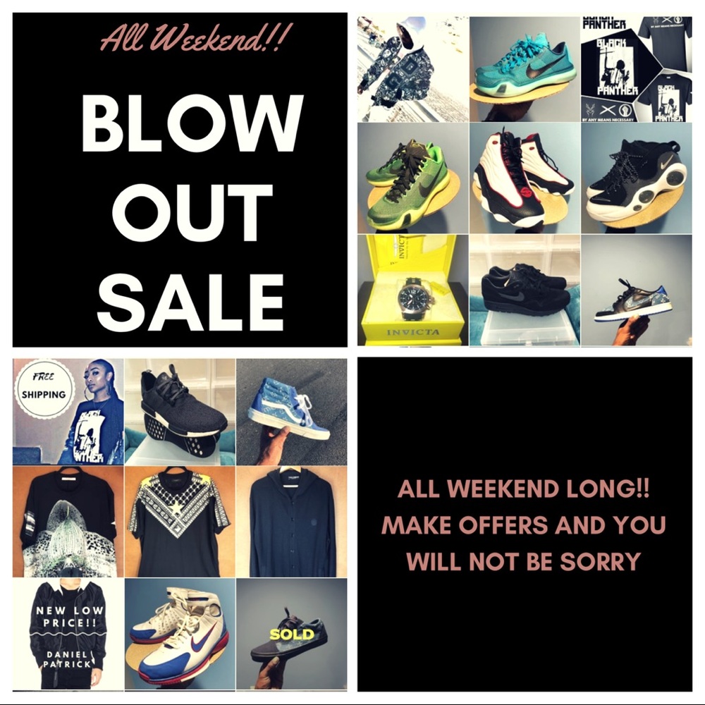 BLOW OUT SALE ALL WEEKEND‼️